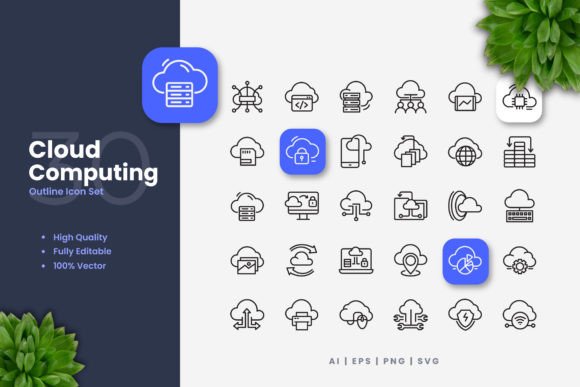 Cloud Computing Graphics for Modern Branding
