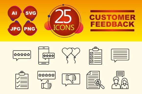 Customer Feedback Graphics for Branding and Marketing