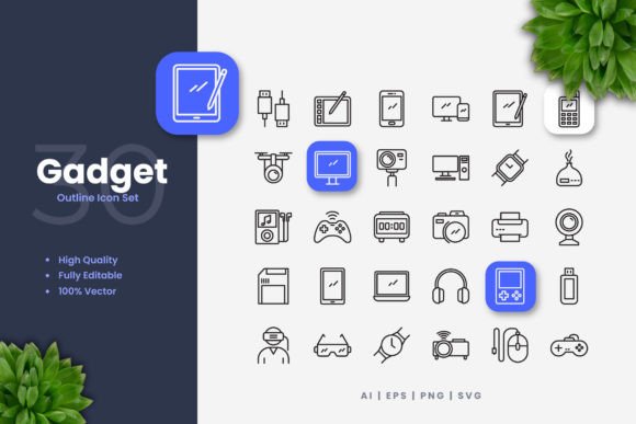 Gadget Graphics for Modern Branding