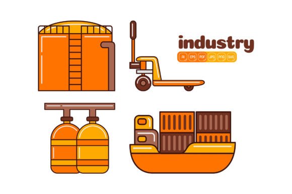 Industry Vector Pack 07: Modern Graphics for Content Publishers