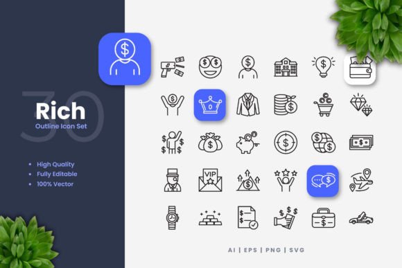 Rich Icons: A Modern Graphic Design Asset for Content Publishers