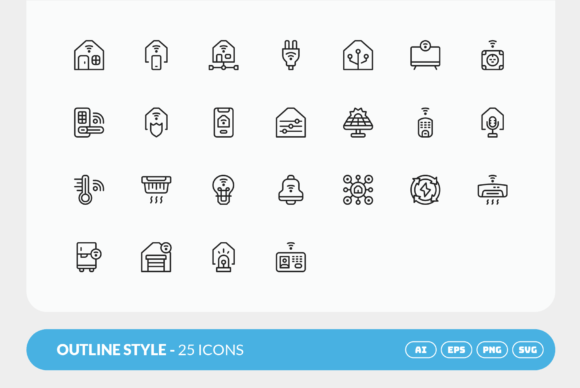 Smarthome Icon: A Playful Graphic Asset for Creative Projects