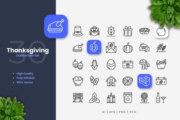 Thanksgiving Graphics for Digital Sellers
